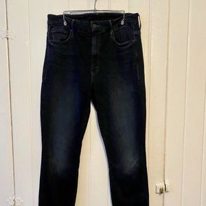 Mother The Looker High Waist Ankle Fray jeans